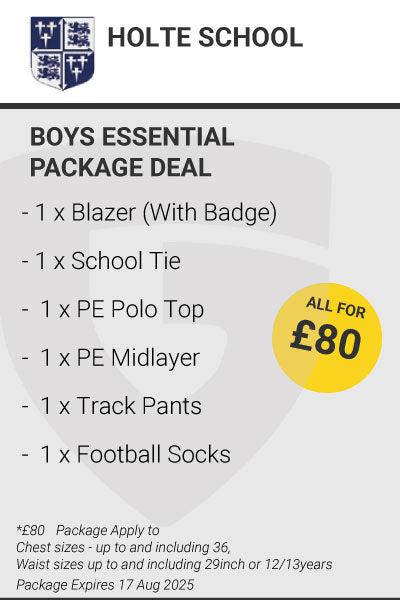 Holte School Boys Essential Package