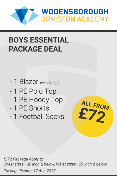 Wodensborough Ormiston Academy Boys Essential Package Deal