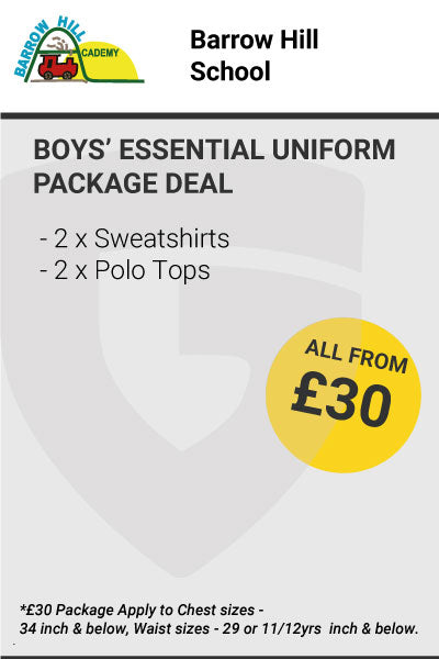 Barrow Hill Academy Boys Essential Package Deal