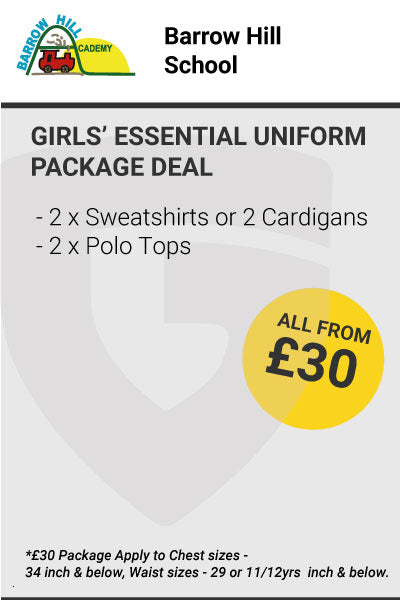 Barrow Hill Academy Girls Essential Package Deal