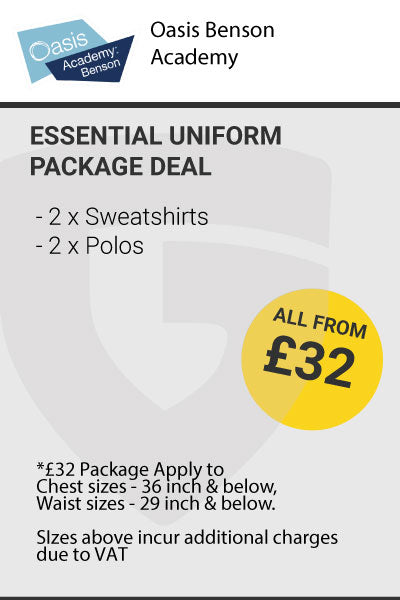 Oasis Academy Benson Essential Package Deal