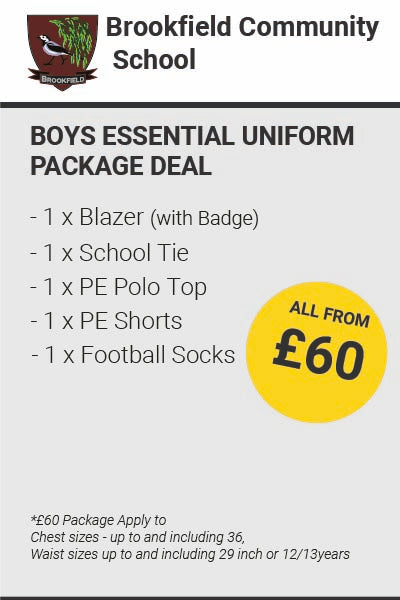 Brookfield Community Boys Essentials Package Deal