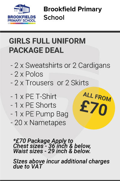 Brookfields Girls Full Uniform Package