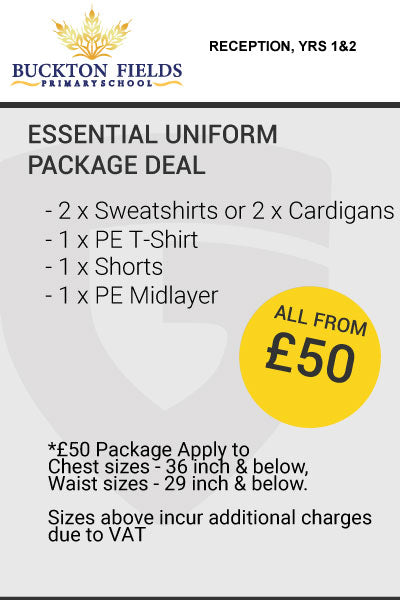 Buckton Fields Essential Package Reception YRS 1&2