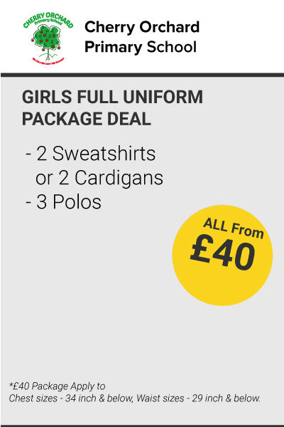 Cherry Orchard Primary Girls Essential Package Deal