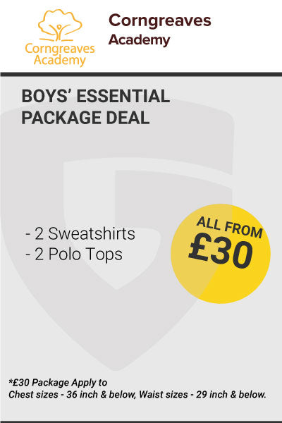 Corngreaves Academy Boys Essential Package Deal