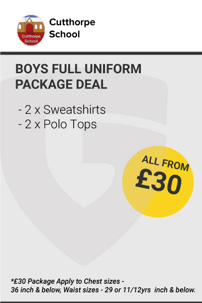 Cutthorpe Primary School Boys Essential Package Deal