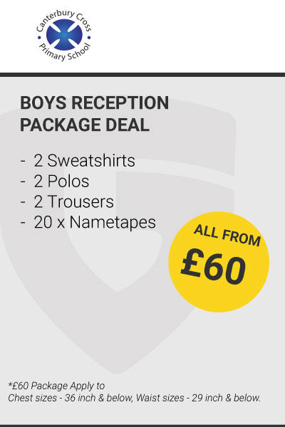 Canterbury Cross Boys Full Uniform Package