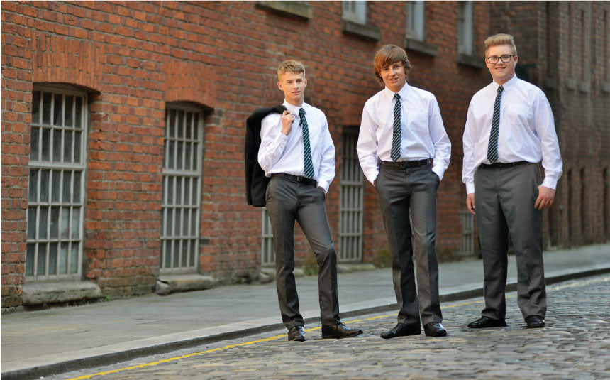 Senior Boys School Trousers - Grey