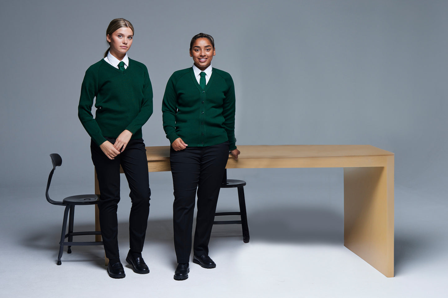 Senior Girls School Trouser - Black