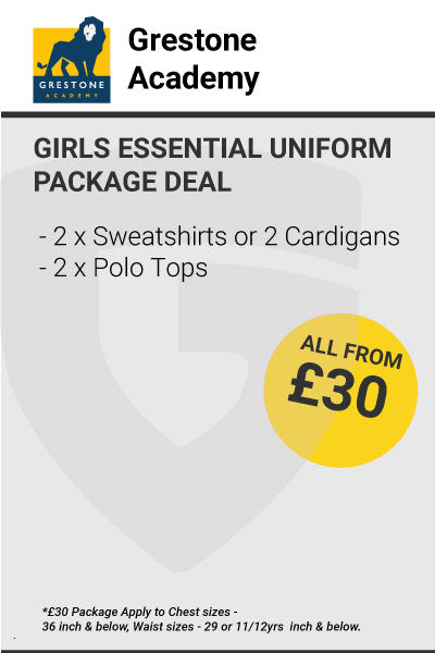 Grestone Academy Girls Full Essential Package Deal