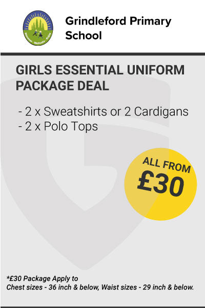 Grindleford Primary School Girls Essential Package Deal