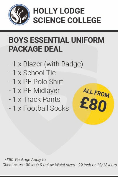 Holly Lodge Boys Essentials Package Deal