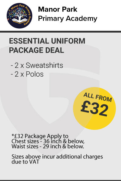 Manor Park Primary Academy Essential Package Deal