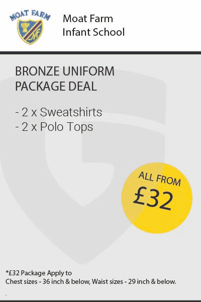 Moat Farm Infant School Bronze Uniform Package