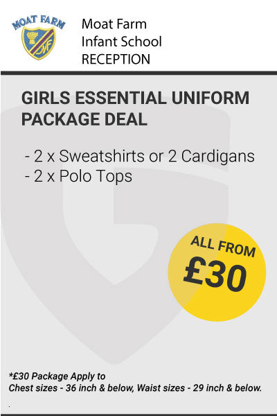 Moat Farm Infant School Reception Essential Package