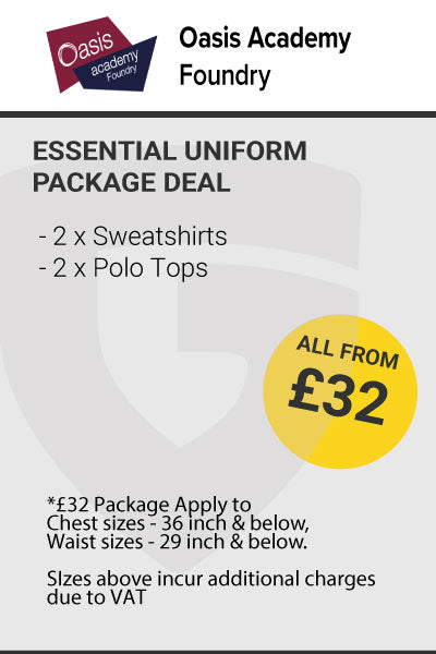 Oasis Academy Foundry Essential Package Deal