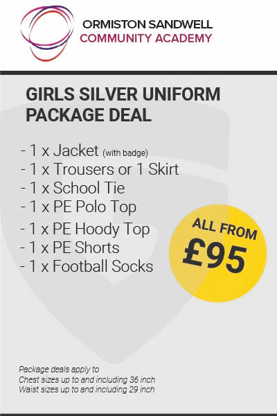 Ormiston Sandwell Community Girls Silver Package Deal