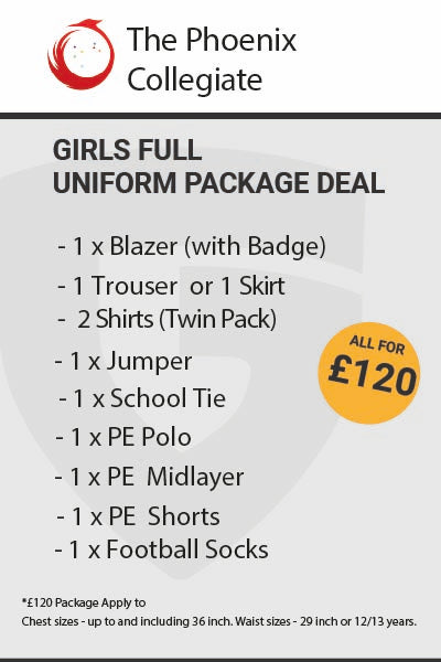 Phoenix Collegiate Academy Girls Full Uniform Package Deal