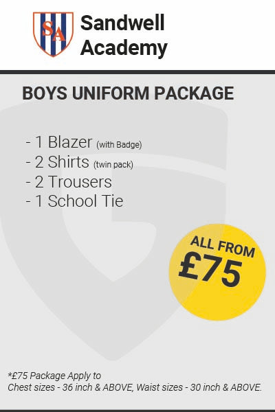 Sandwell Academy Boys Uniform Package