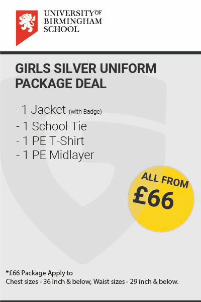University of Birmingham Girls Bronze Uniform Package