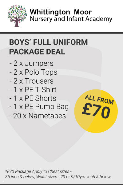 Whittington Moor Academy Girls Uniform Package Deal