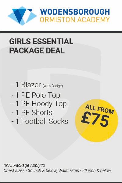 Wodensborough Ormiston Academy Girls Essentials Package Deal