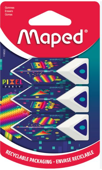 Product image for Eraser Pixel Party Pyramid