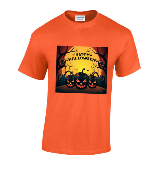 Product image for Happy Halloween T-Shirt Orange