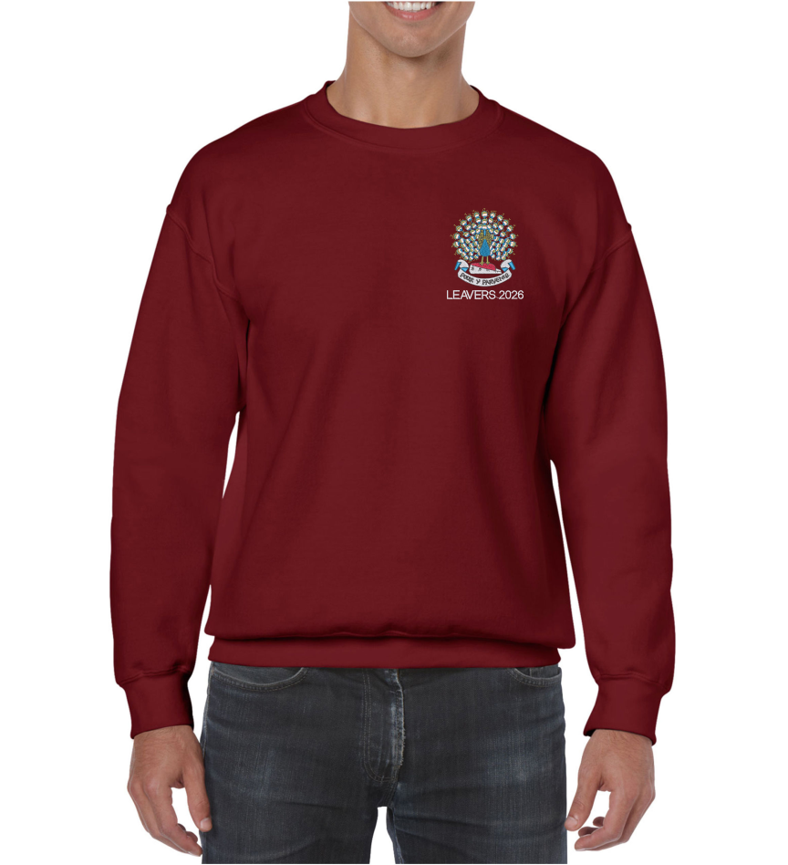 Product image for Lady Manners Leavers 2026 Y13 - Garnet SweatShirt