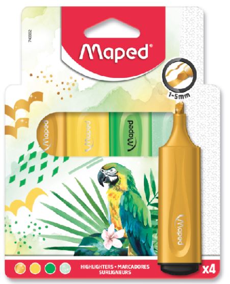 Product image for Maped Assorted Theme Highlighters