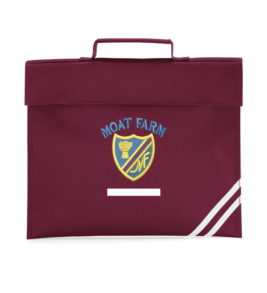 Product image for Moat Farm Infant School Book Bag