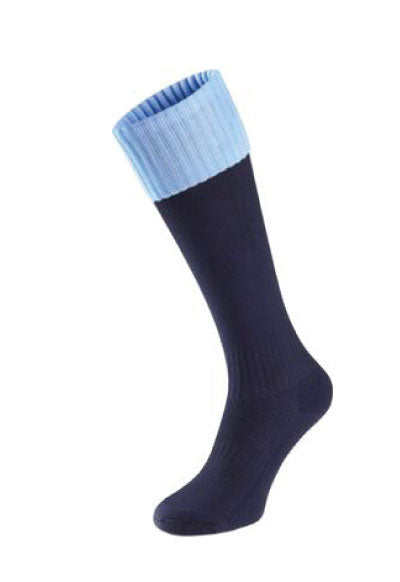 Product image for Navy & Sky School Football Socks