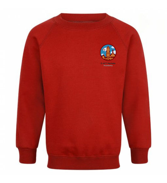 Product image for Nechells Primary School New Crew Neck Sweatshirt Nursery Reception Year 1,2,3,4