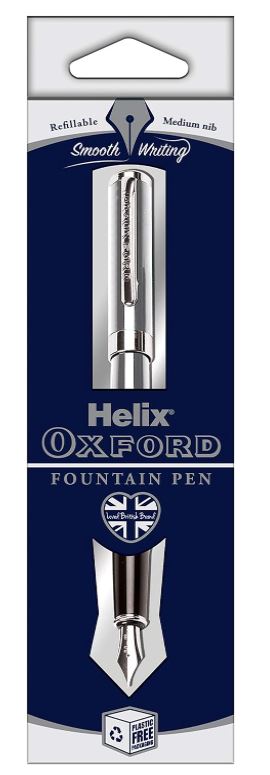 Product image for Oxford Fountain Pen Stainless Steel