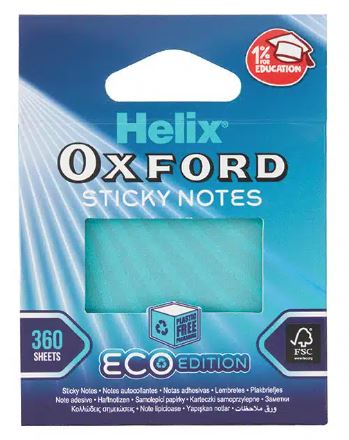 Product image for Oxford Sticky Notes-Blue