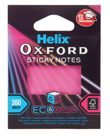 Product image for Oxfort Sticky Notes - Pink