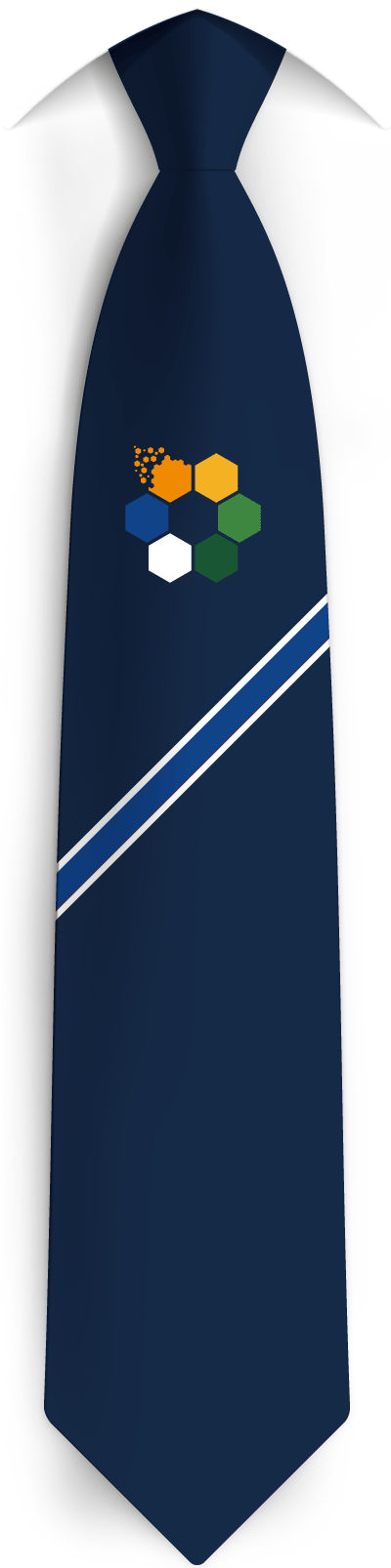 Product image for Perryfields Academy Tie-Blue Wright