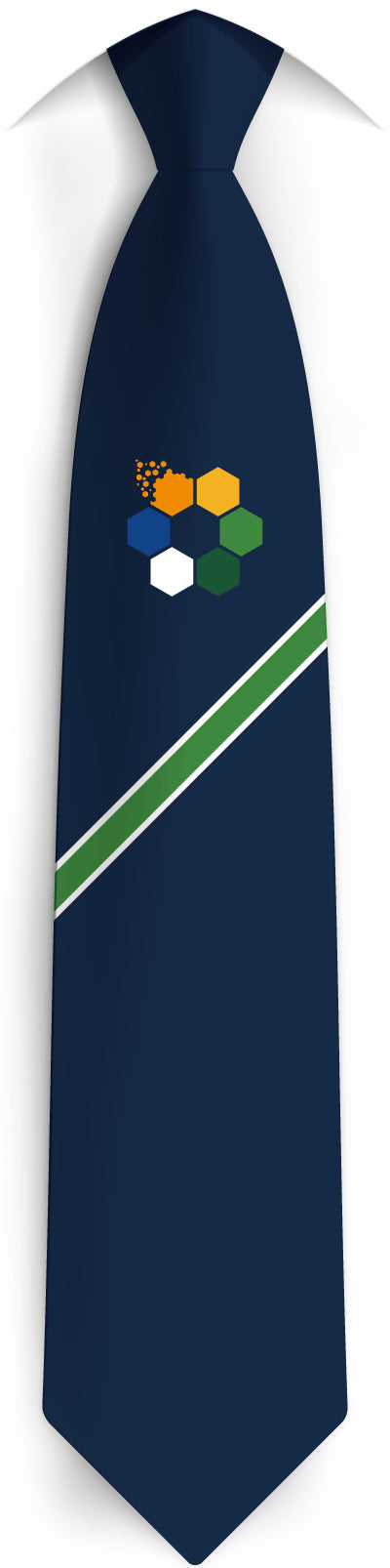 Product image for Perryfields Academy Tie-Green Cornwalis