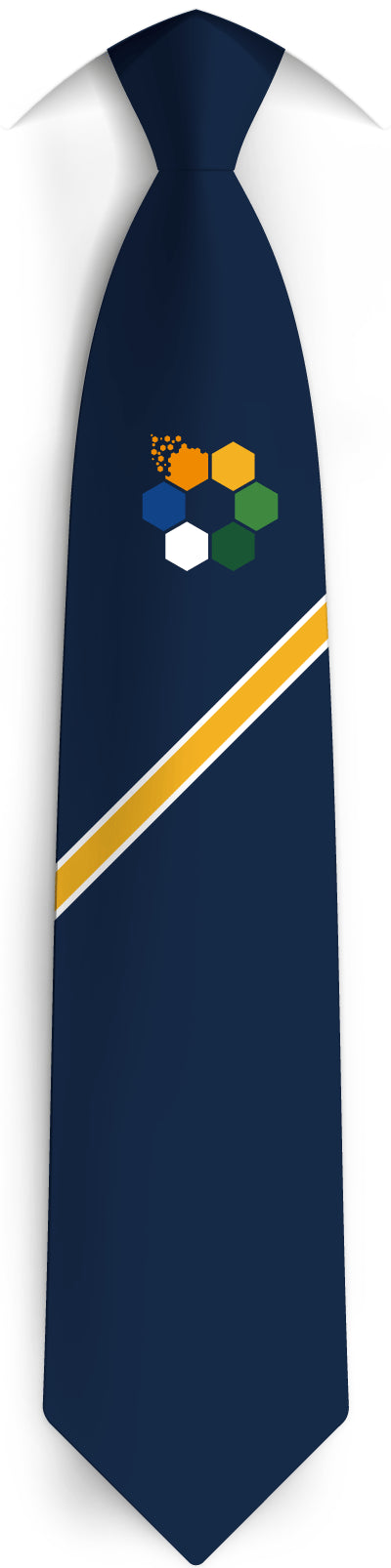 Product image for Perryfields Academy Tie-Yellow Grimshaw
