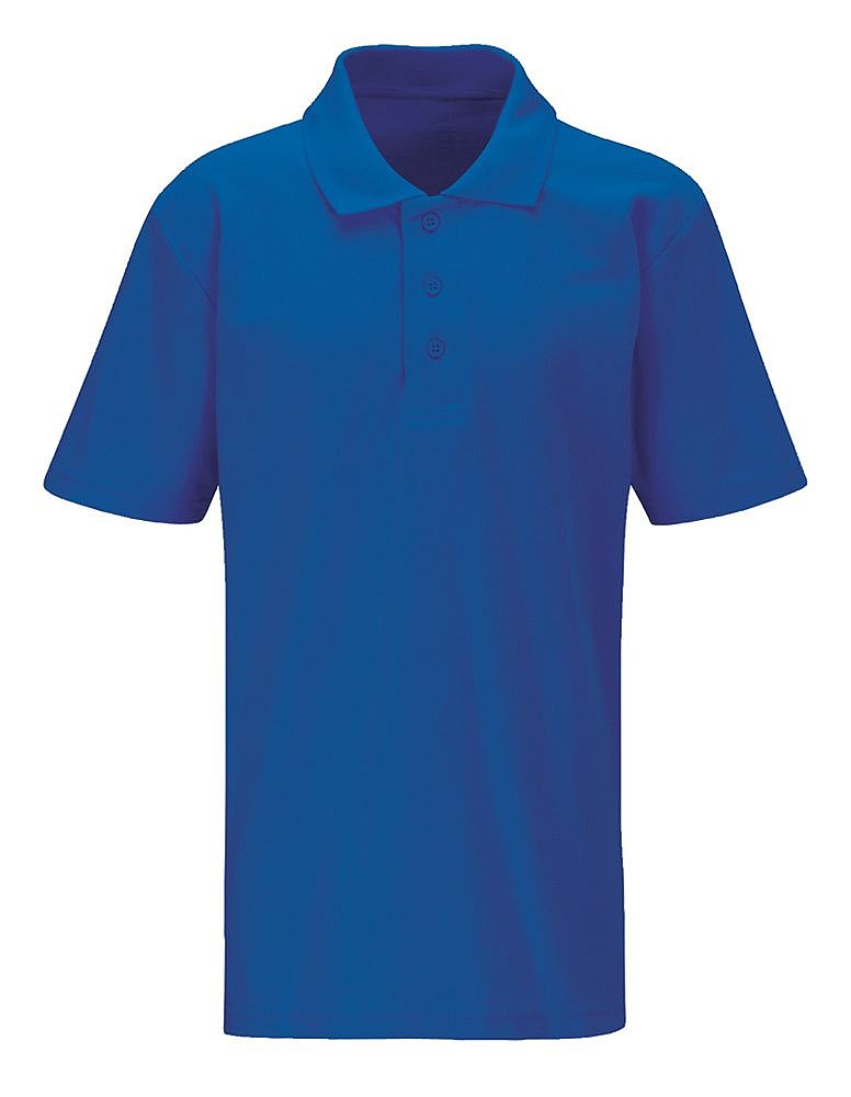 Product image for Royal Blue School Polo Shirts