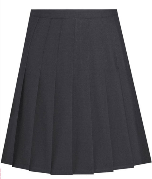 Product image for Senior Black Pleated School Skirt
