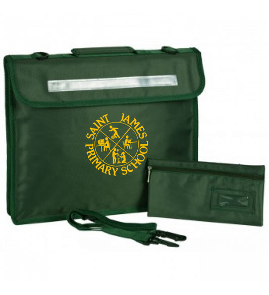 Product image for St James C Of E Primary School Book Bags