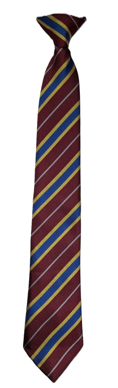 Product image for St John Wall Catholic School Tie-Silver/John Paul