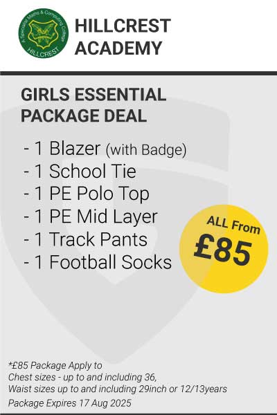 Hillcrest School Essential Package Deal