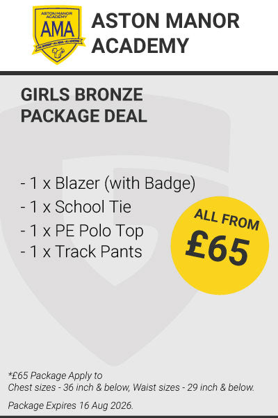 Aston Manor Academy Girls Bronze Uniform Package Deal