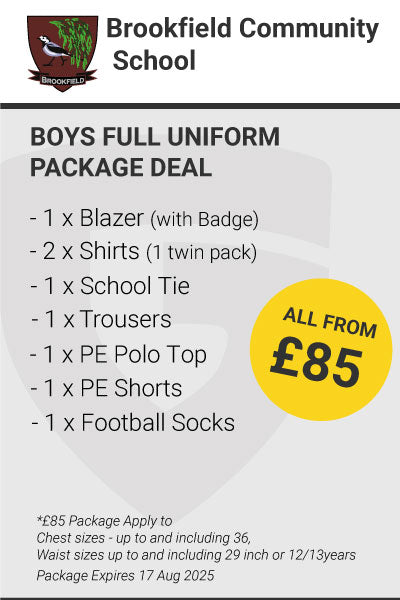 Brookfield Community Boys Uniform Package Deal
