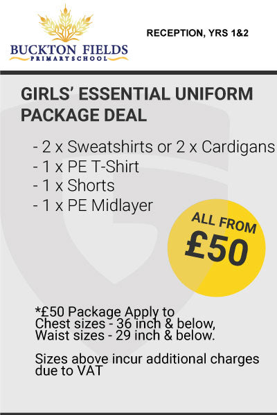Buckton Fields Girls's Essential Package YRS 1&2