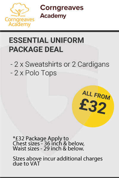 Corngreaves Academy Essential Package Deal