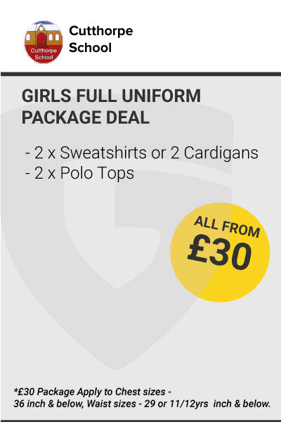 Cutthorpe Primary School Girls Essential Package Deal